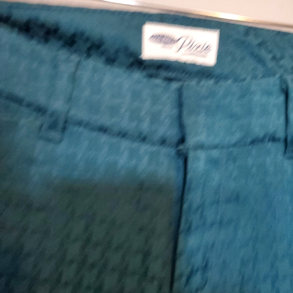 Old Navy Pixie Blue/Green Patterned Pants - Size 2 R - Picture 4 of 8